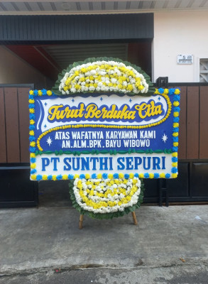 Papan Bunga Duka di Keranggan