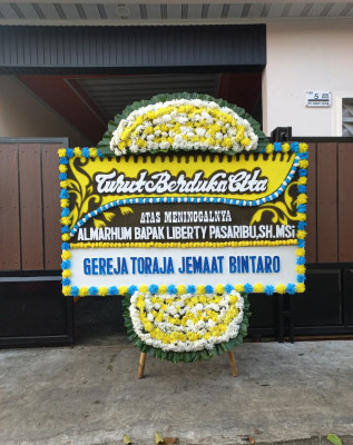 Papan Bunga Duka di Keranggan