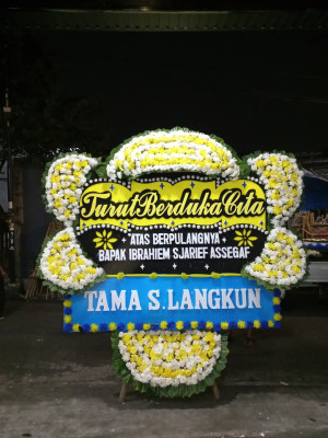 Papan Bunga Duka di Keranggan