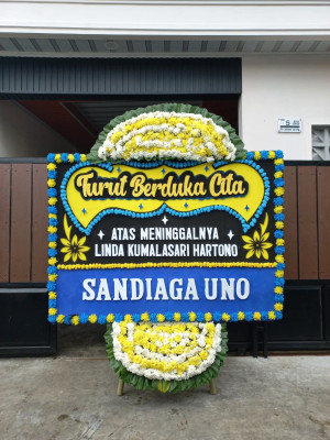 Papan Bunga Duka di Keranggan